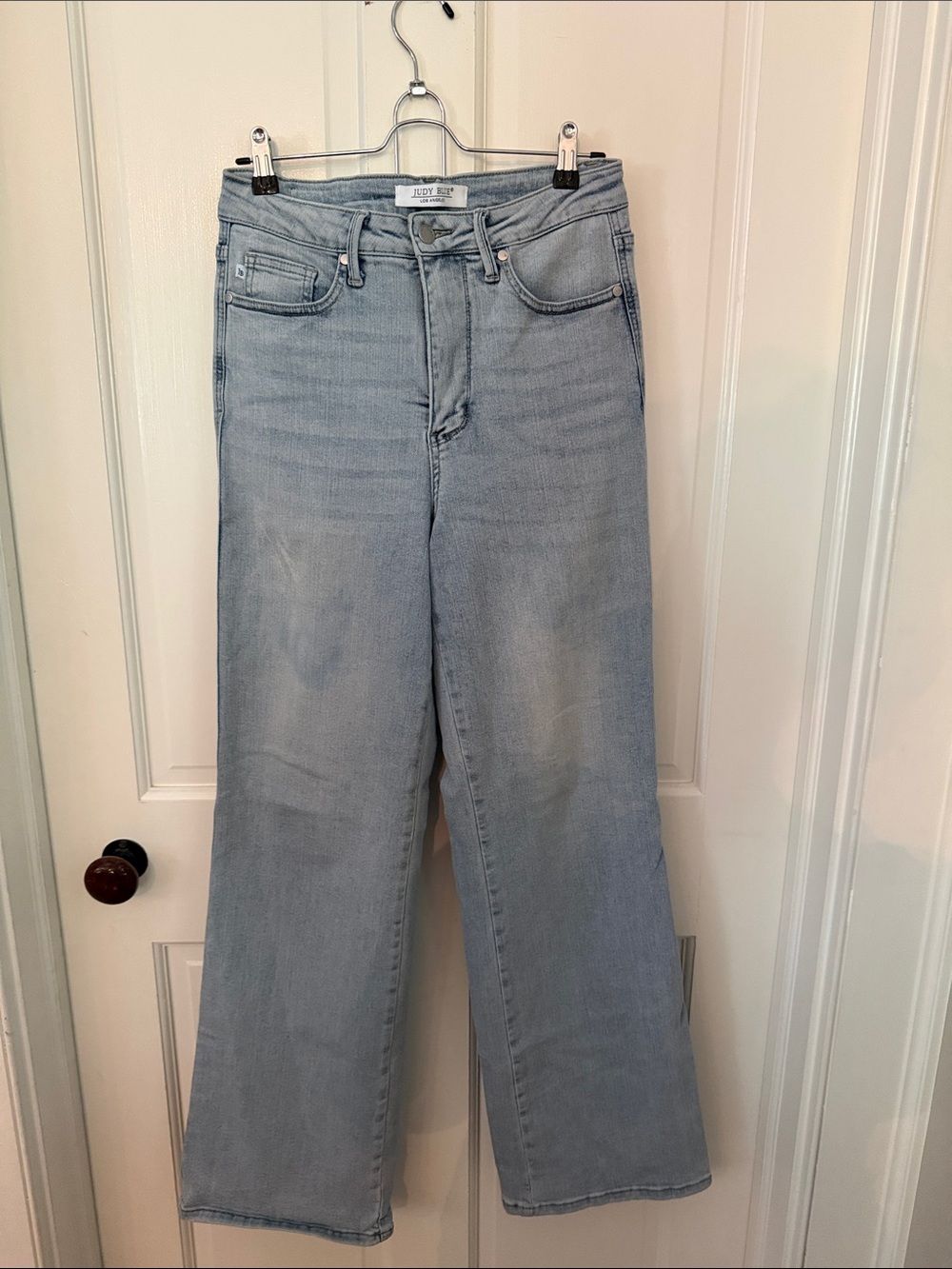 Judy Blue Light Blue Straight Leg Jeans